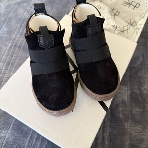 Freshly Picked Black and Brown Kids Shoes